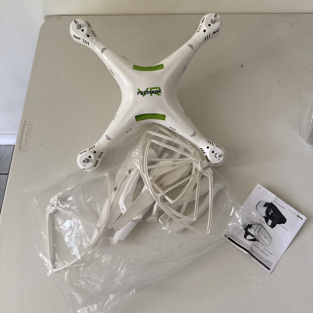 ProMark P70-VR Virtual Reality Drone - White Does Not Come With Goggles